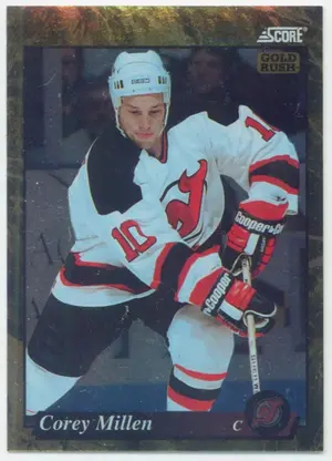 1993-94 SCORE (CDN) - COREY MILLEN #519 GOLD RUSH