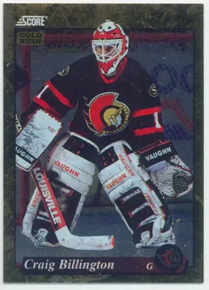 1993-94 SCORE (CDN) - CRAIG BILLINGTON #521 GOLD RUSH