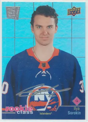 2020-21 UPPER DECK EXTENDED - ILYA SOROKIN #RC-32 ROOKIE CLASS