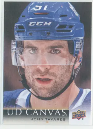 2018-19 UPPER DECK - JOHN TAVARES #C195 UD CANVAS
