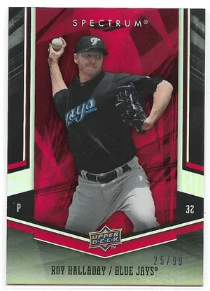 2008 Spectrum Red #96 Roy Halladay (25/99)