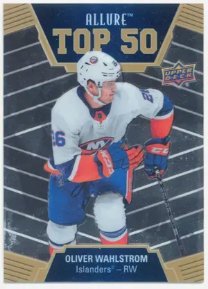 2019-20 ALLURE - OLIVER WAHLSTROM #T50 TOP 50