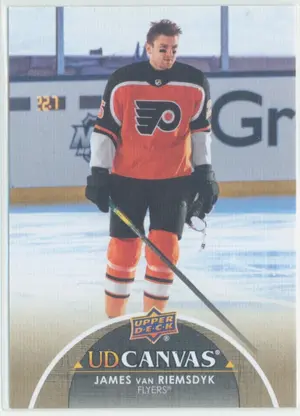 2021-22 UPPER DECK - JAMES VAN RIEMSDYK #C62 UD CANVAS