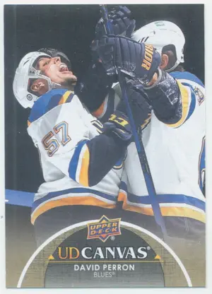 2021-22 UPPER DECK - DAVID PERRON #C69 UD CANVAS