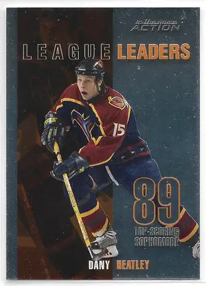 2003-04 ITG Action League Leaders #LL-10 Dany Heatley