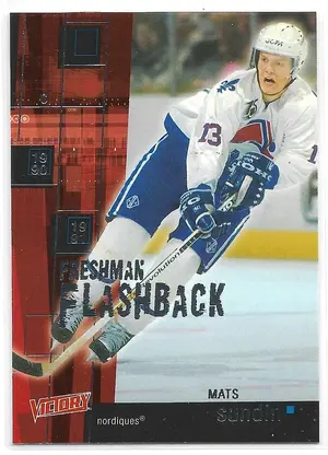 2003-04 Victory Freshman Flashback #FF44 Mats Sundin