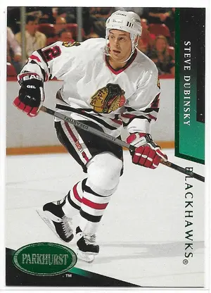 1993-94 Parkhurst Emerald Ice #40 Steve Dubinsky RC