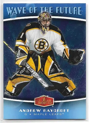 2006-07 Flair Showcase Wave of the Future #WF40 Andrew Raycroft