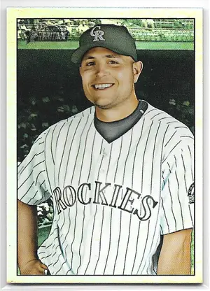 2007 Bowman Heritage Rainbow Foil #187 Matt Holliday (No Signature)