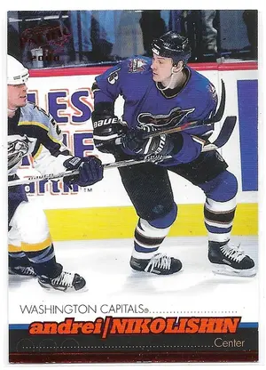 1999-00 Pacific Red #445 Andrei Nikolishin