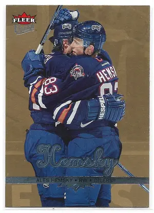 2005-06 Ultra Gold Medallion #85 Ales Hemsky