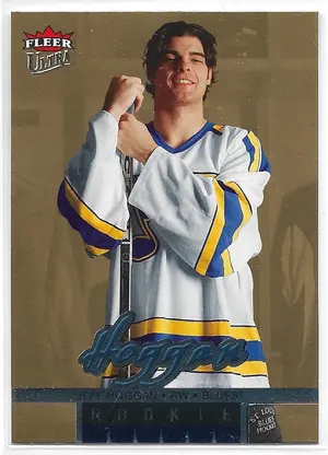 2005-06 Ultra Gold Medallion #244 Jeff Hoggan RC