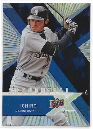 2008 UD X Xponential 4 #X4-IS Ichiro Suzuki
