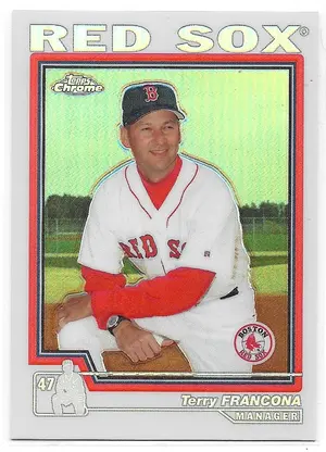 2004 Topps Chrome Traded Refractor #T66 Terry Francona