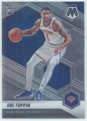 2020-21 Panini Mosaic - Obi Toppin #220 Rookie