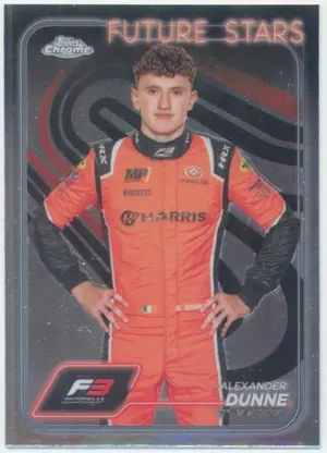 2024 Topps Chrome Formula 1 - Alexander Dunne #51 Future Stars F3 Drivers
