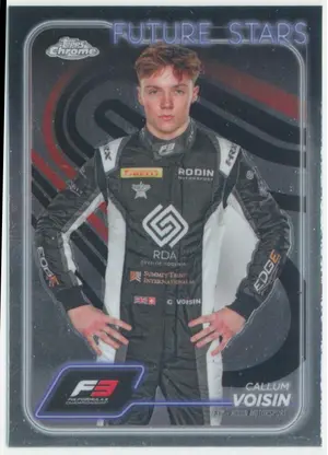 2024 Topps Chrome Formula 1 - Callum Voisin #70 Future Stars F3 Drivers