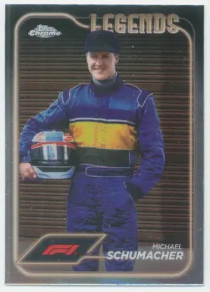 2024 Topps Chrome Formula 1 - Michael Schumacher #187 F1 Legends