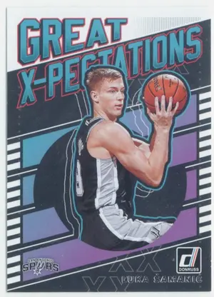 2019-20 Panini Donruss - Luka Samanic #20 Great X-Pectations