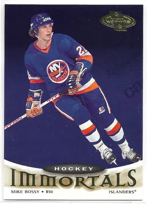 2000-01 UD Heroes #133 Mike Bossy