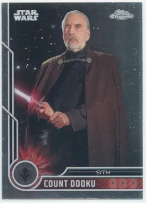 2023 Topps Chrome Star Wars - Count Dooku #44