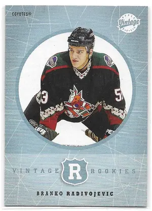 2002-03 UD Vintage #343 Branko Radivojevic