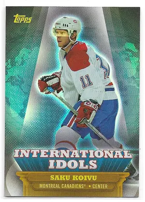 2003-04 Topps International Idols #II-19 Saku Koivu