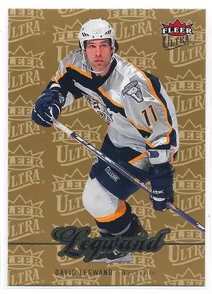 2007-08 Ultra Gold Medallion #88 David Legwand