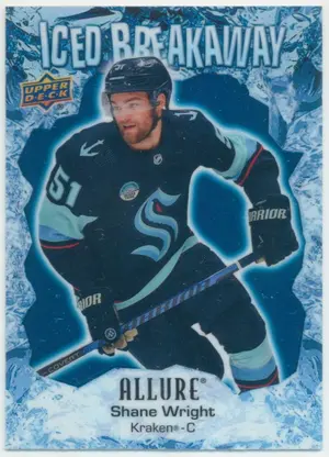 2023-24 ALLURE - SHANE WRIGHT #IB-1 ICED BREAKAWAY