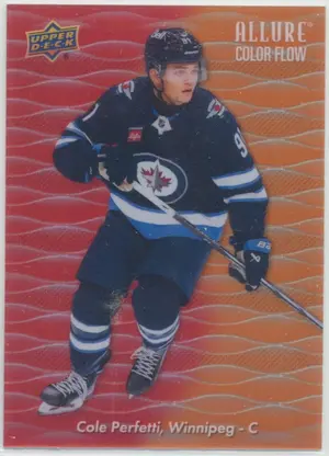 2023-24 ALLURE - COLE PERFETTI #CF-13 COLOR FLOW RED/ORANGE