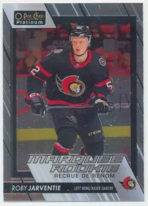 2023-24 O-PEE-CHEE PLATINUM - ROBY JARVENTIE #233 MARQUEE ROOKIE
