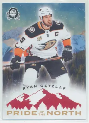 2018-19 O-PEE-CHEE COAST TO COAST - RYAN GETZLAF #P-27 PRIDE OF THE NORTH