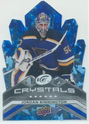 2021-22 UPPER DECK ICE - JORDAN BINNINGTON #IC-25 ICE CRYSTALS