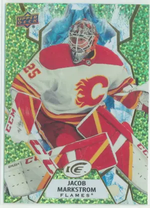 2021-22 UPPER DECK ICE - JACOB MARKSTROM #1 GREEN