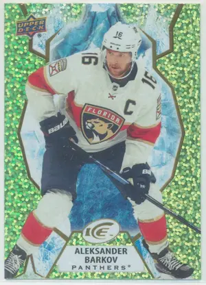 2021-22 UPPER DECK ICE - ALEKSANDER BARKOV #10 GREEN