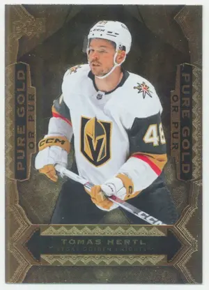 2024-25 TIM HORTONS - TOMAS HERTL #PG-11 PURE GOLD