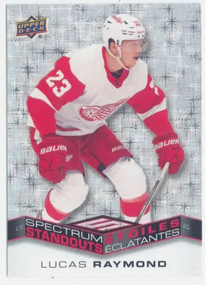 2022-23 TIM HORTONS - LUCAS RAYMOND #C-12 SPECTRUM STANDOUTS