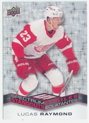 2022-23 TIM HORTONS - LUCAS RAYMOND #C-12 SPECTRUM STANDOUTS
