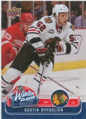 2008-09 MVP - DUSTIN BYFUGLIEN #WC16 WINTER CLASSIC