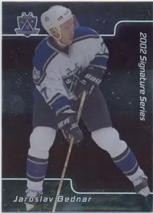2001-02 SIGNATURE SERIES - JAROSLAV BEDNAR #235 ROOKIE