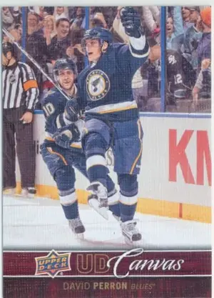 2012-13 UPPER DECK - DAVID PERRON #C73 UD CANVAS