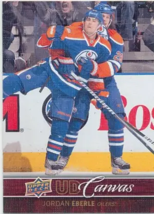 2012-13 UPPER DECK - JORDAN EBERLE #C34 UD CANVAS