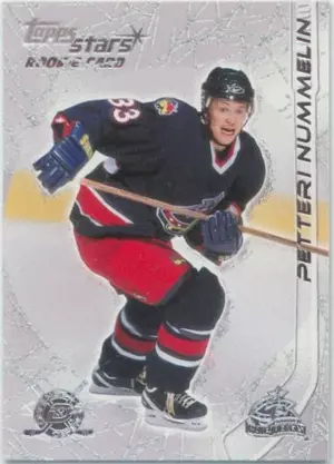 2000-01 TOPPS STARS - PETTERI NUMMELIN #122 ROOKIE