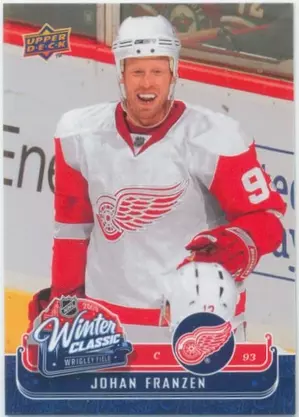 2008-09 MVP - JOHAN FRANZEN #WC4 WINTER CLASSIC