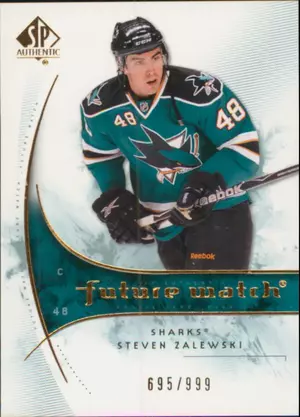 2009-10 SP AUTHENTIC - STEVEN ZALEWSKI #170 FUTURE WATCH 695/999