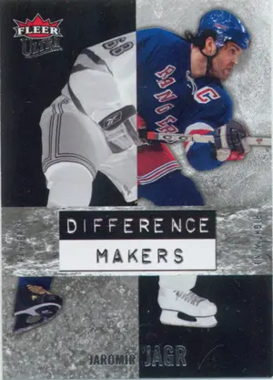 2007-08 FLEER ULTRA - JAROMIR JAGR #DM9 DIFFERENCE MAKERS