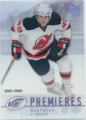 2007-08 ICE - ROD PELLEY #166 ICE PREMIERES 280/999
