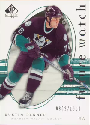 2005-06 SP AUTHENTIC - DUSTIN PENNER #247 FUTURE WATCH 802/1999