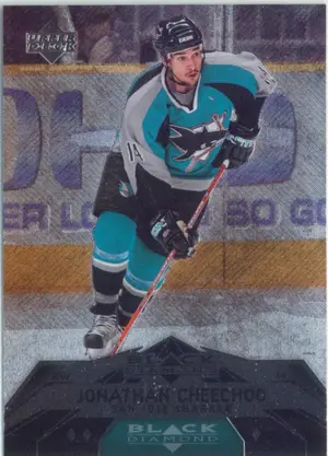 2007-08 BLACK DIAMOND - JONATHAN CHEECHOO #145 TRIPLE DIAMOND