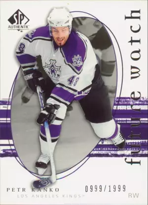 2005-06 SP AUTHENTIC - PETR KANKO #264 FUTURE WATCH 999/1999